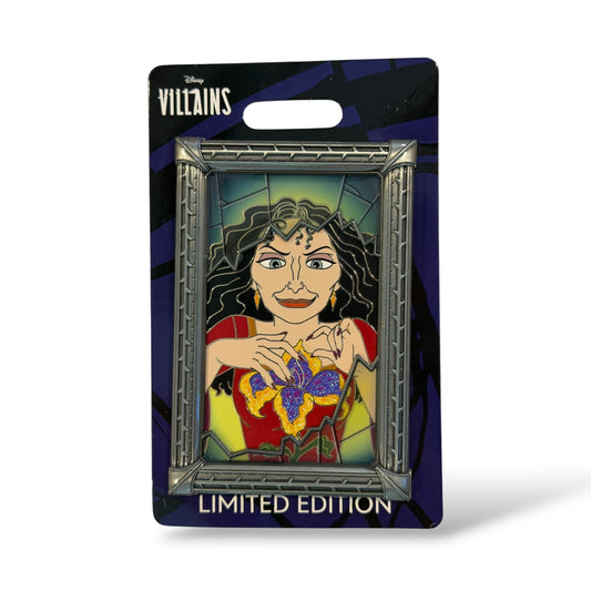 WDI Shattered Portraits of Evil Mother Gothel Pin