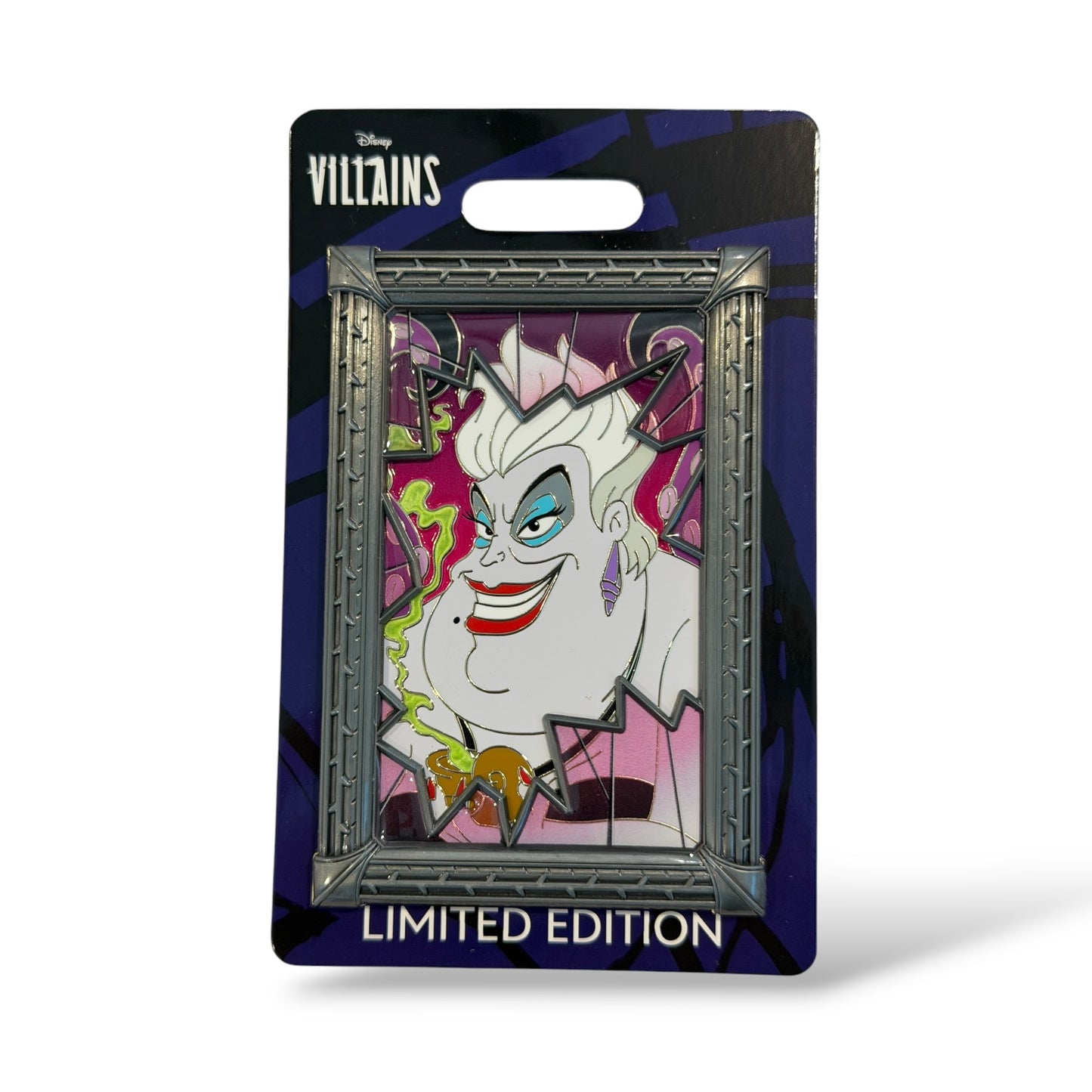 WDI Shattered Portraits of Evil Ursula Pin