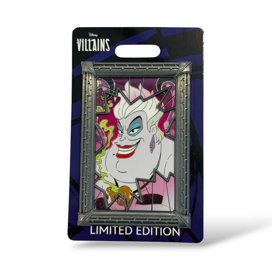 WDI Shattered Portraits of Evil Ursula Pin