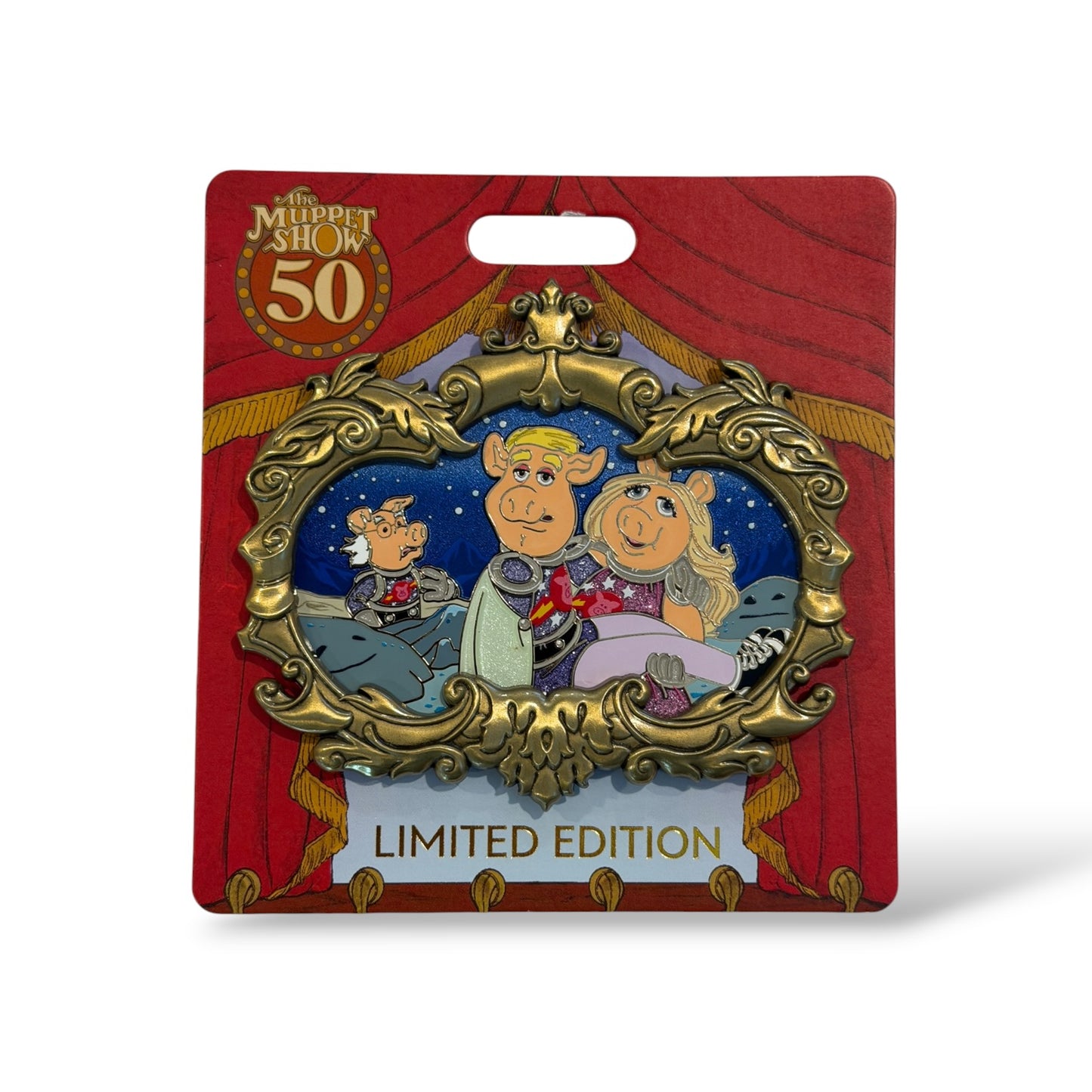 WDI The Muppet Show 50th Anniversary Pigs in Space Pin