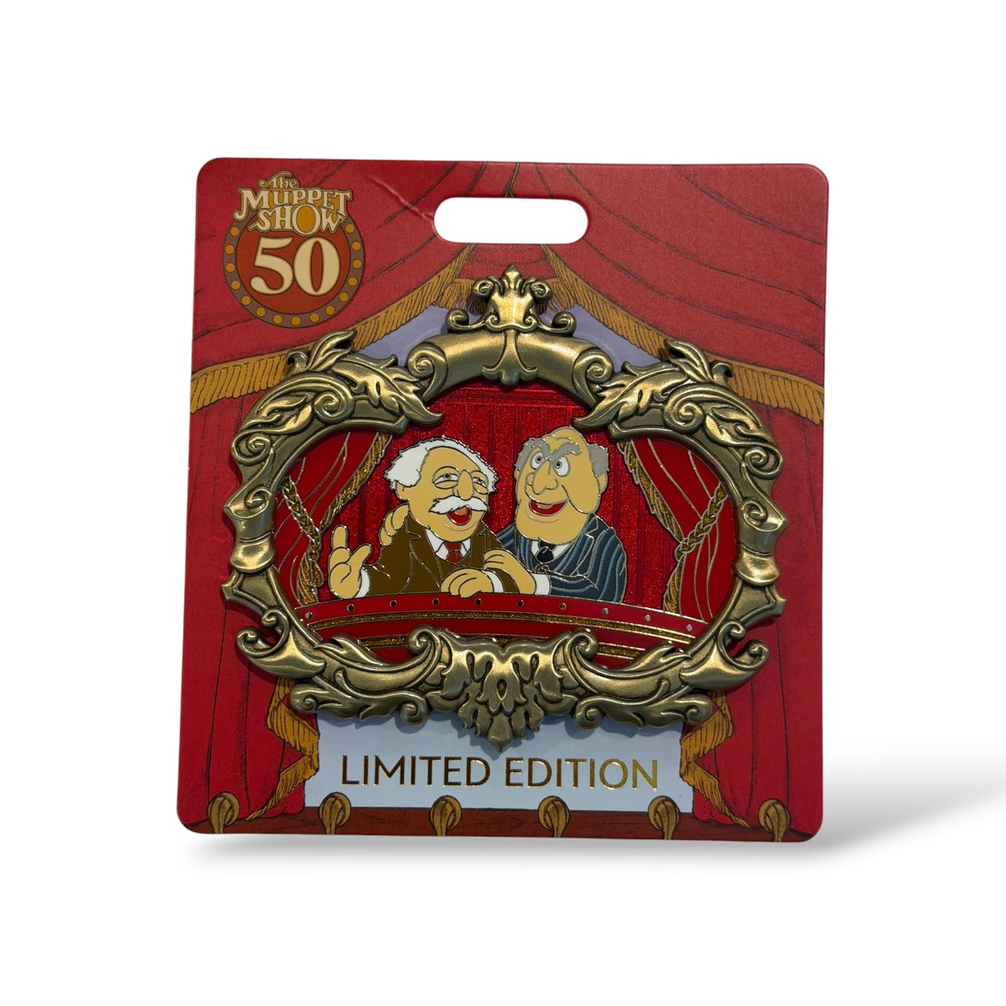WDI The Muppet Show 50th Anniversary Waldorf and Statler Pin