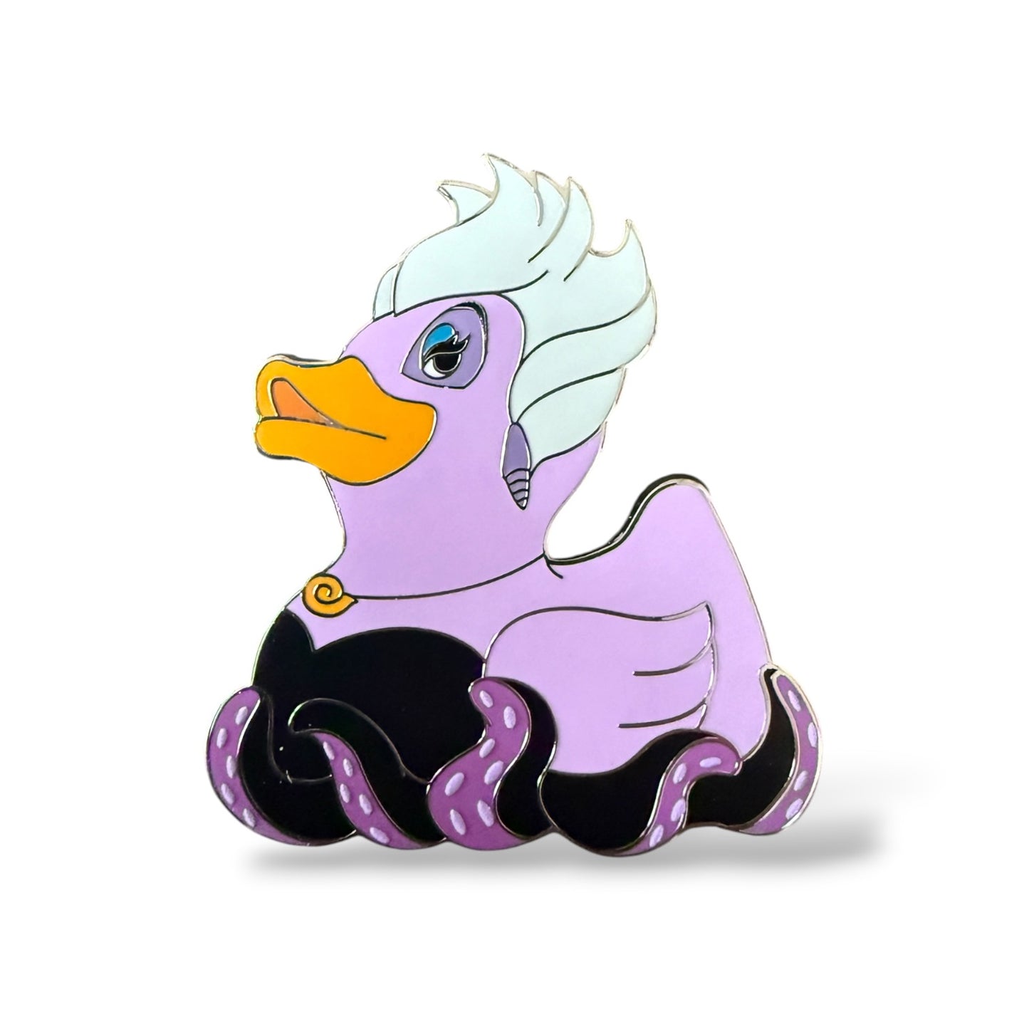 Disney Parks Rubber Duckies of Disney Ursula Pin