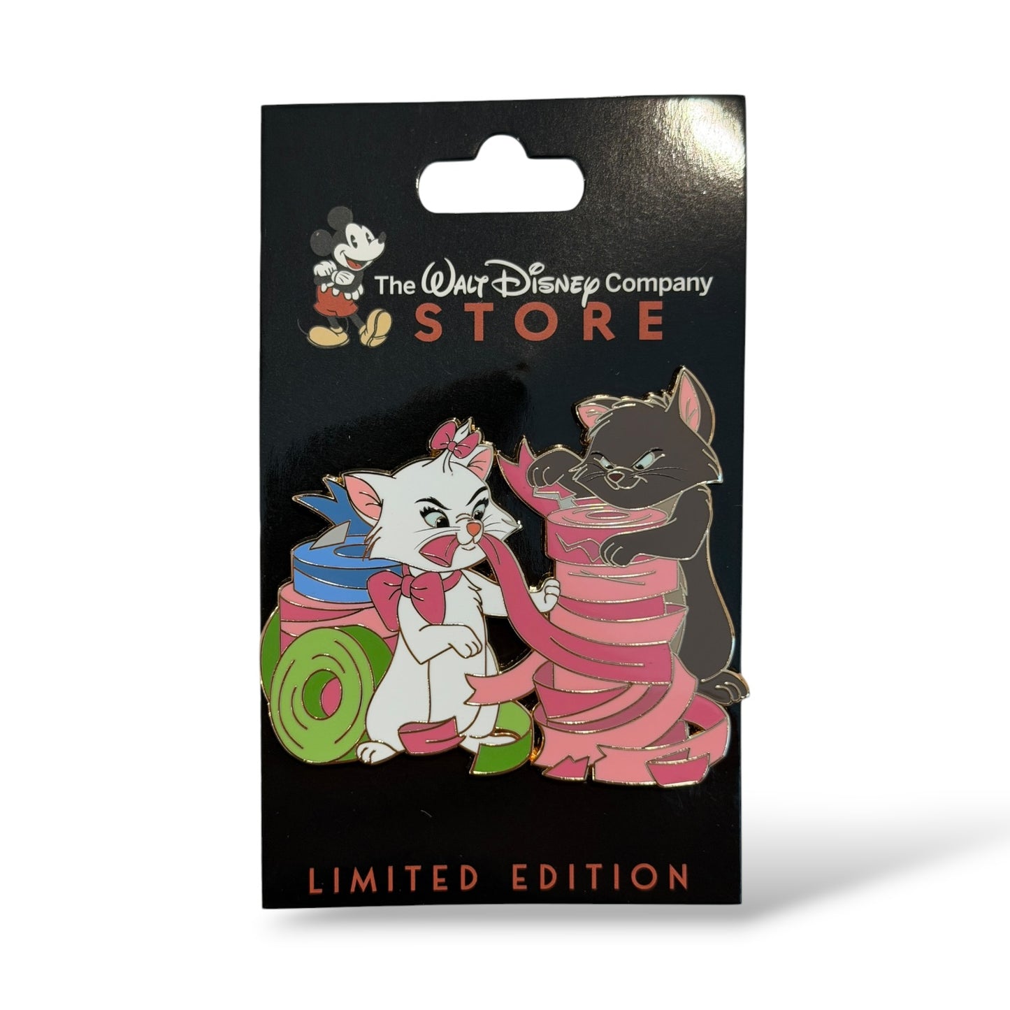 DEC Cat-astrophe Series Marie and Berlioz Pin