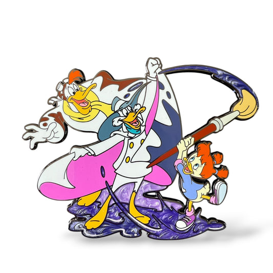 WDI The Disney Afternoon Paintbrush Gosalyn Mallard Pin