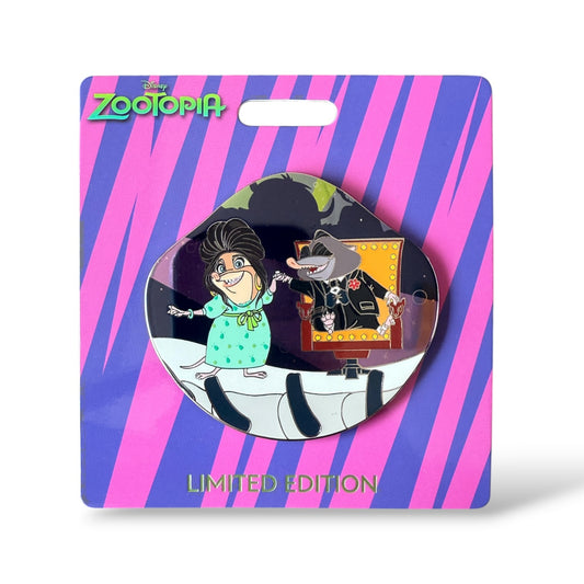 WDI Zootopia 10th Anniversary Fru Fru and Mr Big Pin