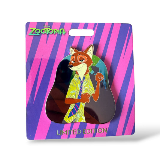 WDI Zootopia 10th Anniversary Nick Wilde Pin
