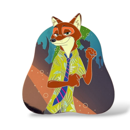 WDI Zootopia 10th Anniversary Nick Wilde Pin