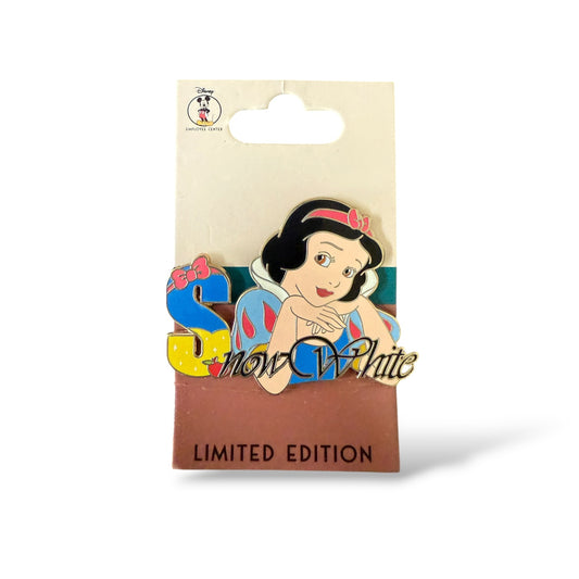 DEC Character Names Snow White Pin