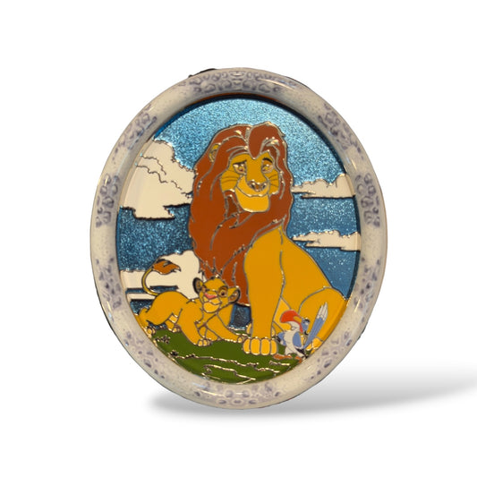 DEC Elements of Nature Collection Earth Series Mufasa and Simba Pin