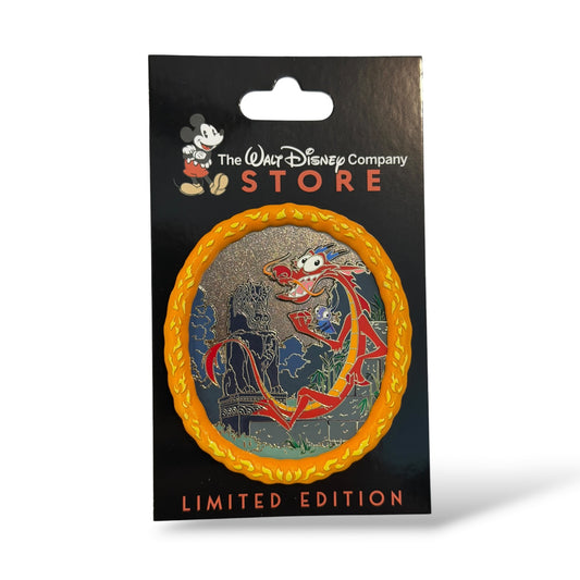 DEC Elements of Nature Collection Fire Series Mushu and Cri-kee Pin