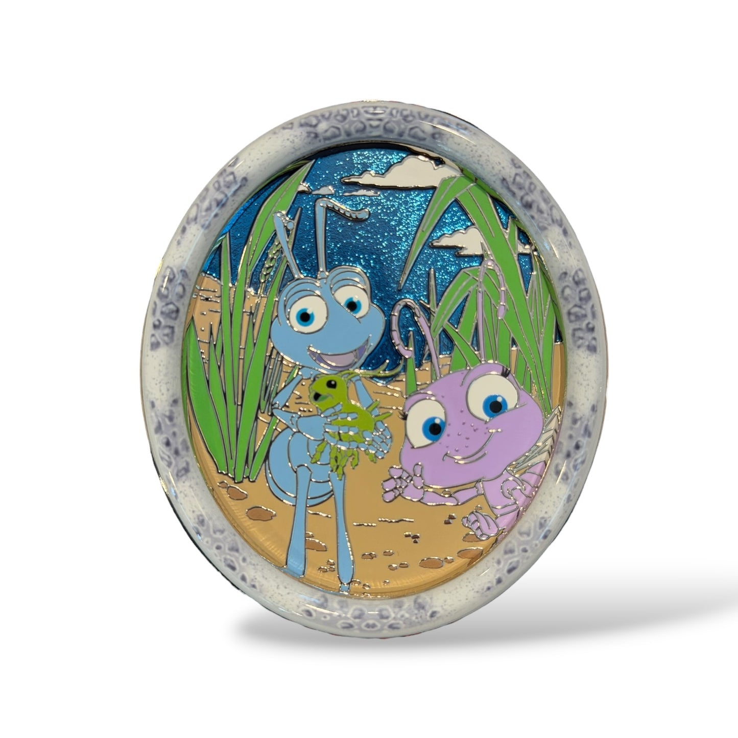 DEC Elements of Nature Collection Earth Series Flik and Dot Pin