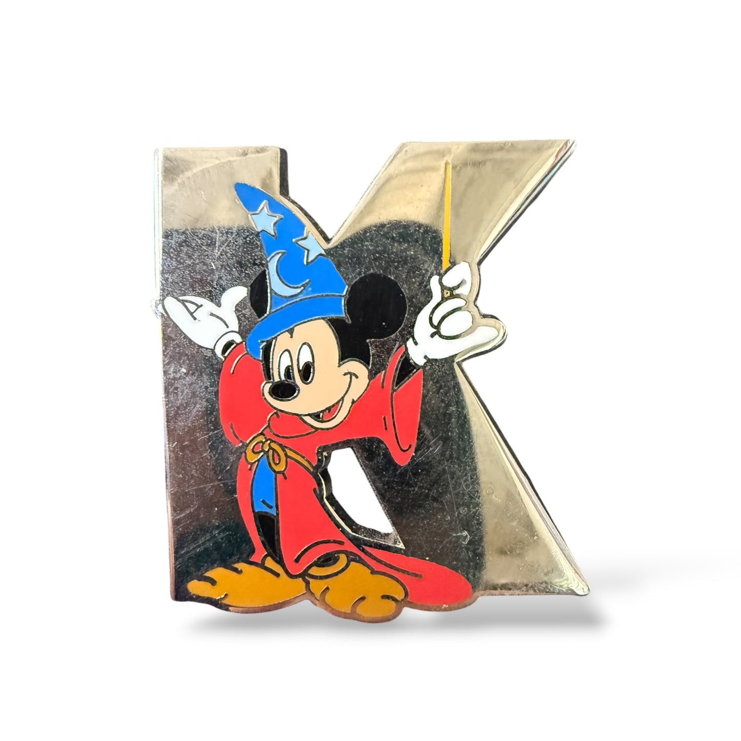DLR Pop-Up Disney! Mickey Celebration Letter K Pin