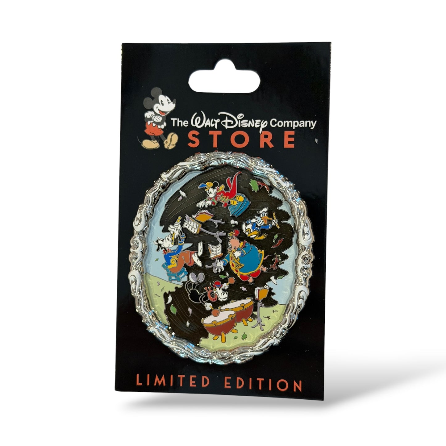 DEC Elements of Nature Collection Wind Series Mickey and Friends in a Tornado Pin