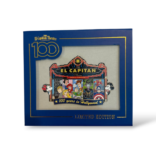 DSSH The El Capitan Theatre Marquee 100 Years in Hollywood Premiere Collection Jumbo Pin