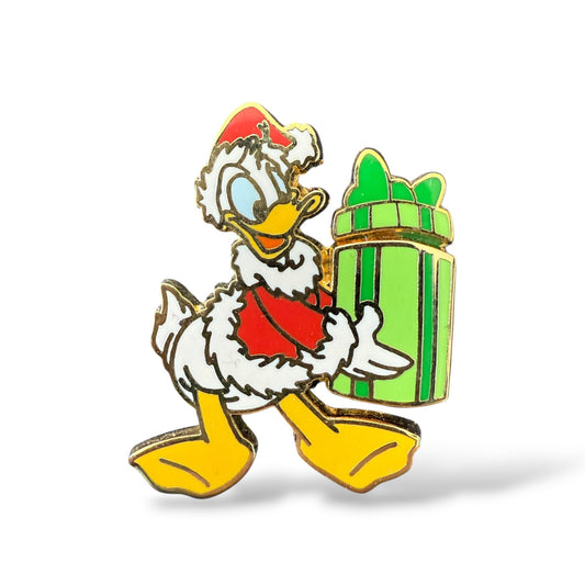 WDW Christmas Present Donald Duck Pin