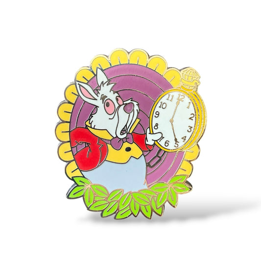 Disney Parks Alice in Wonderland Starter Set White Rabbit Pin