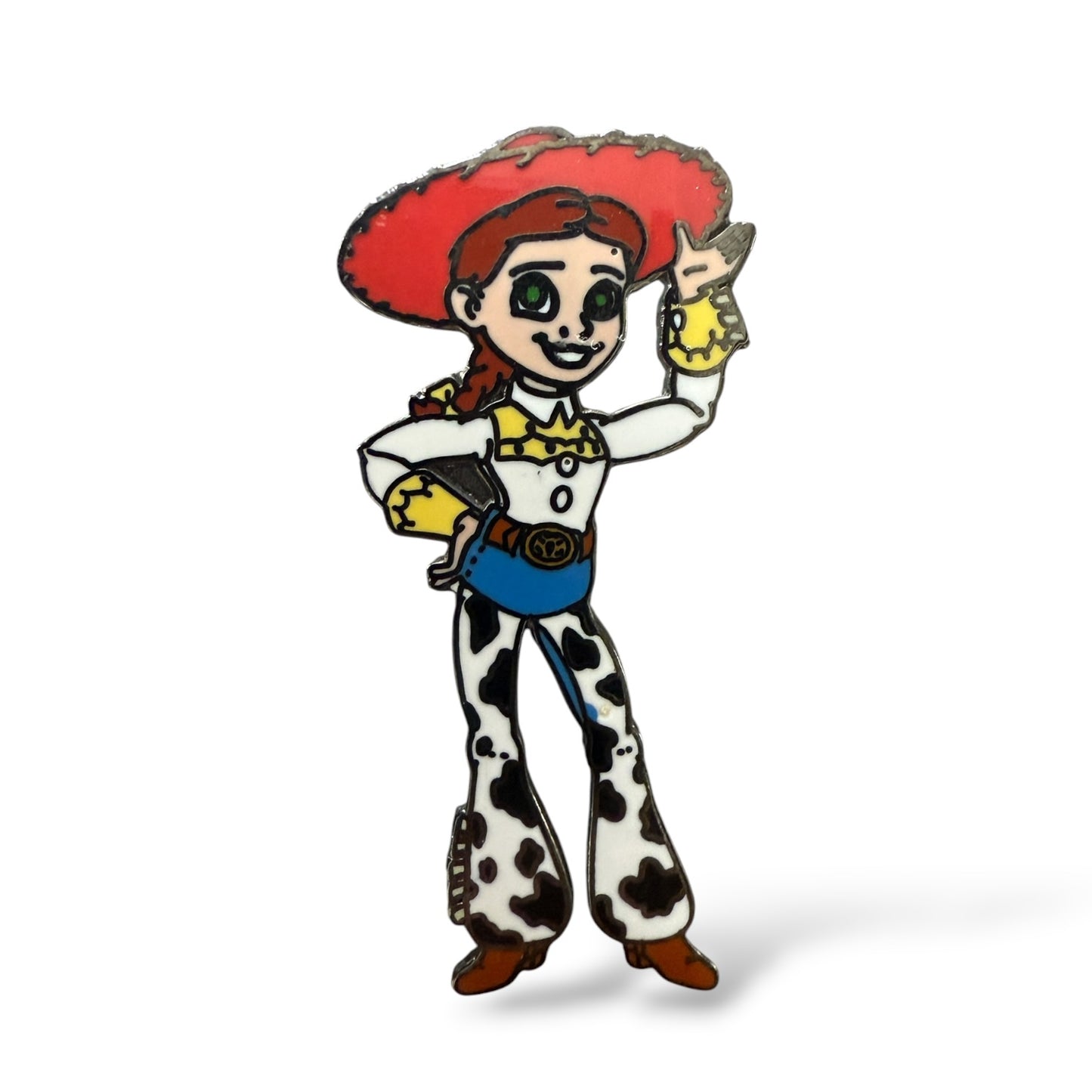 Disney Parks Core Character Jessie Red Hat Pin
