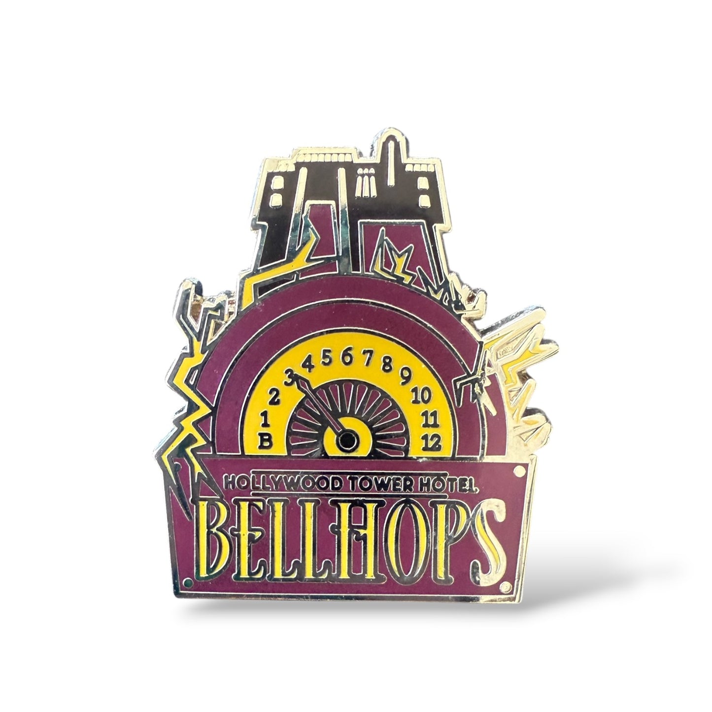 DLR Disney Mascots Mystery Hollywood Tower Hotel Bellhops Pin