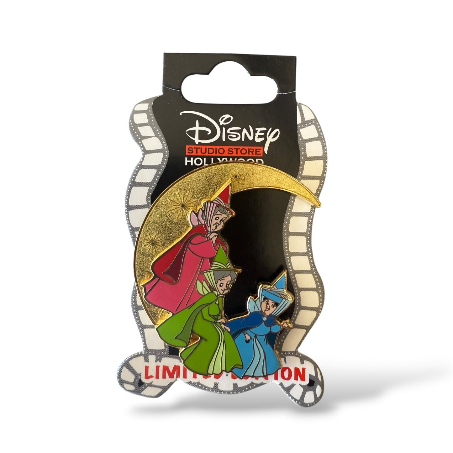 DSSH Crescent Moons Flora, Fauna, and Merryweather Pin