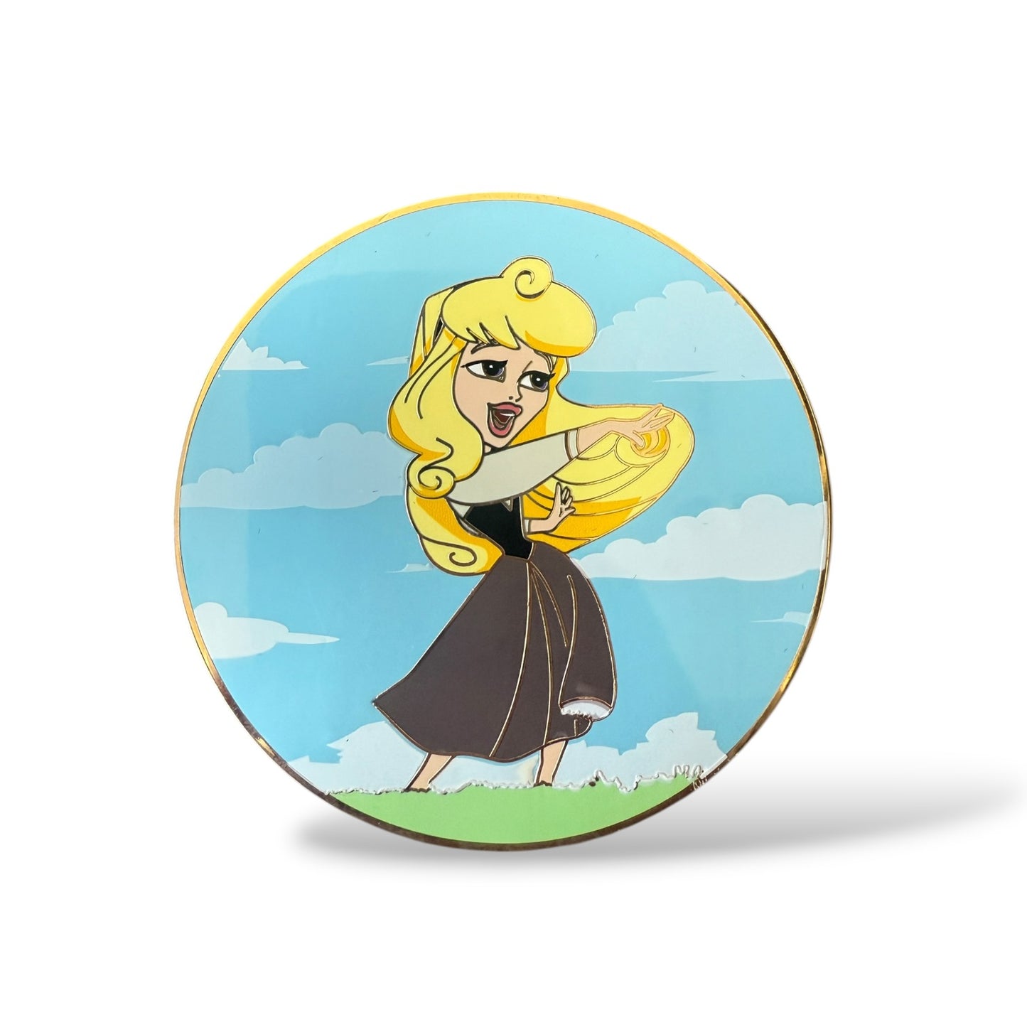 Acme Sing-a-Long Aurora Pin