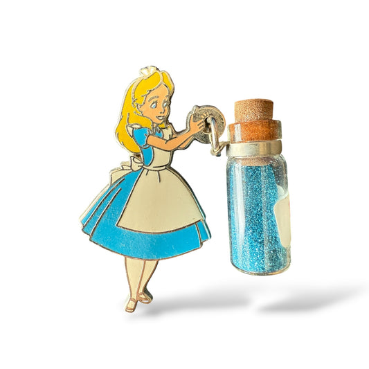 Disney Parks Alice Vial of Magic Dust Dangle Pin