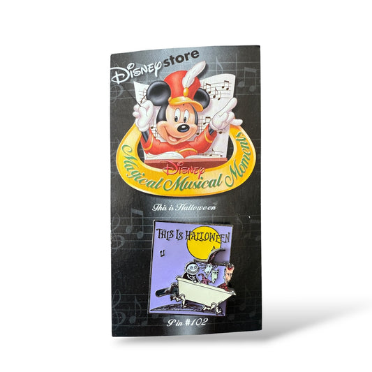 Disney Store Magical Musical Moments Lock, Shock, and Barrel This is Halloween Pin