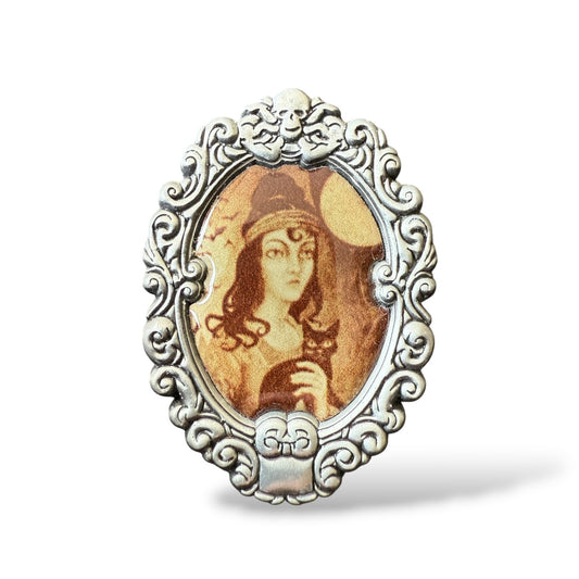 Disney Parks Haunted Mansion Cameos Mystery Witch of Walpurgis Pin