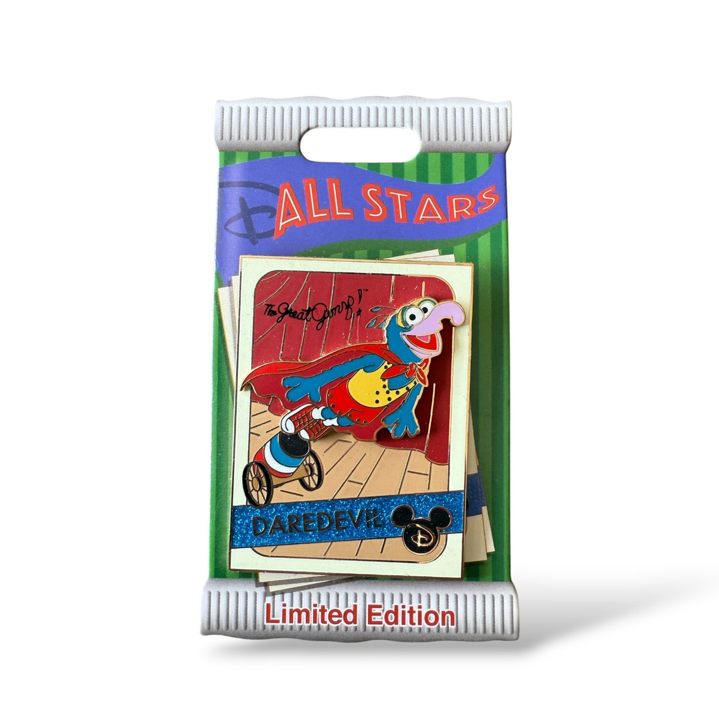 Disney Parks All Stars Trading Cards Gonzo Pin