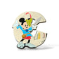 DLR Pop-Up Disney! Mickey Celebration Letter C Pin