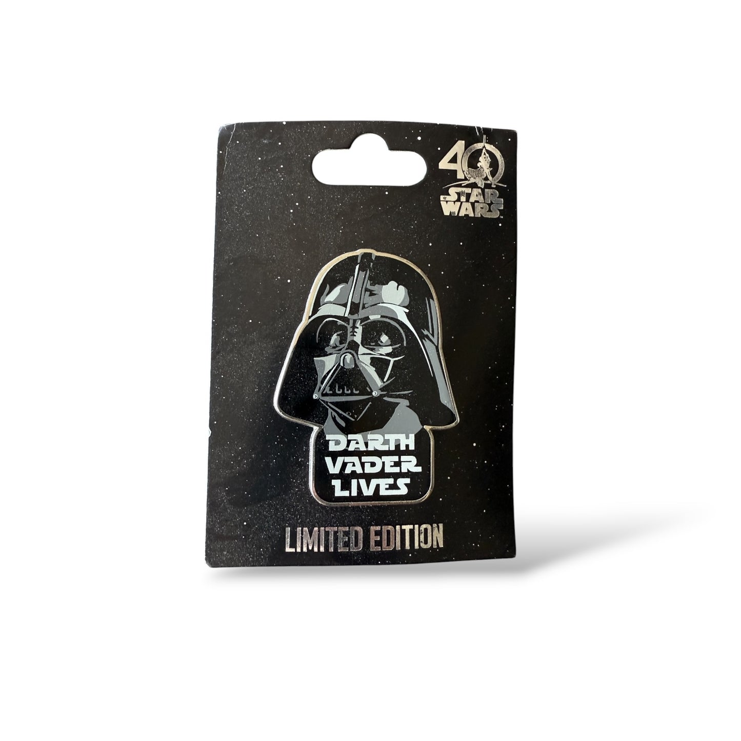 Disney Parks Star Wars 40th Anniversary Darth Vader Lives Pin
