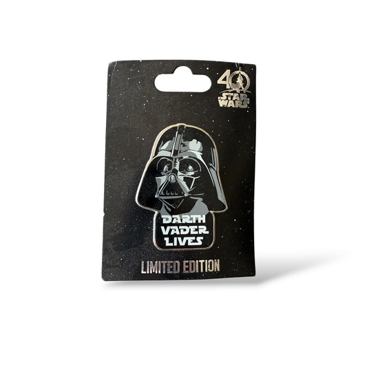 Disney Parks Star Wars 40th Anniversary Darth Vader Lives Pin
