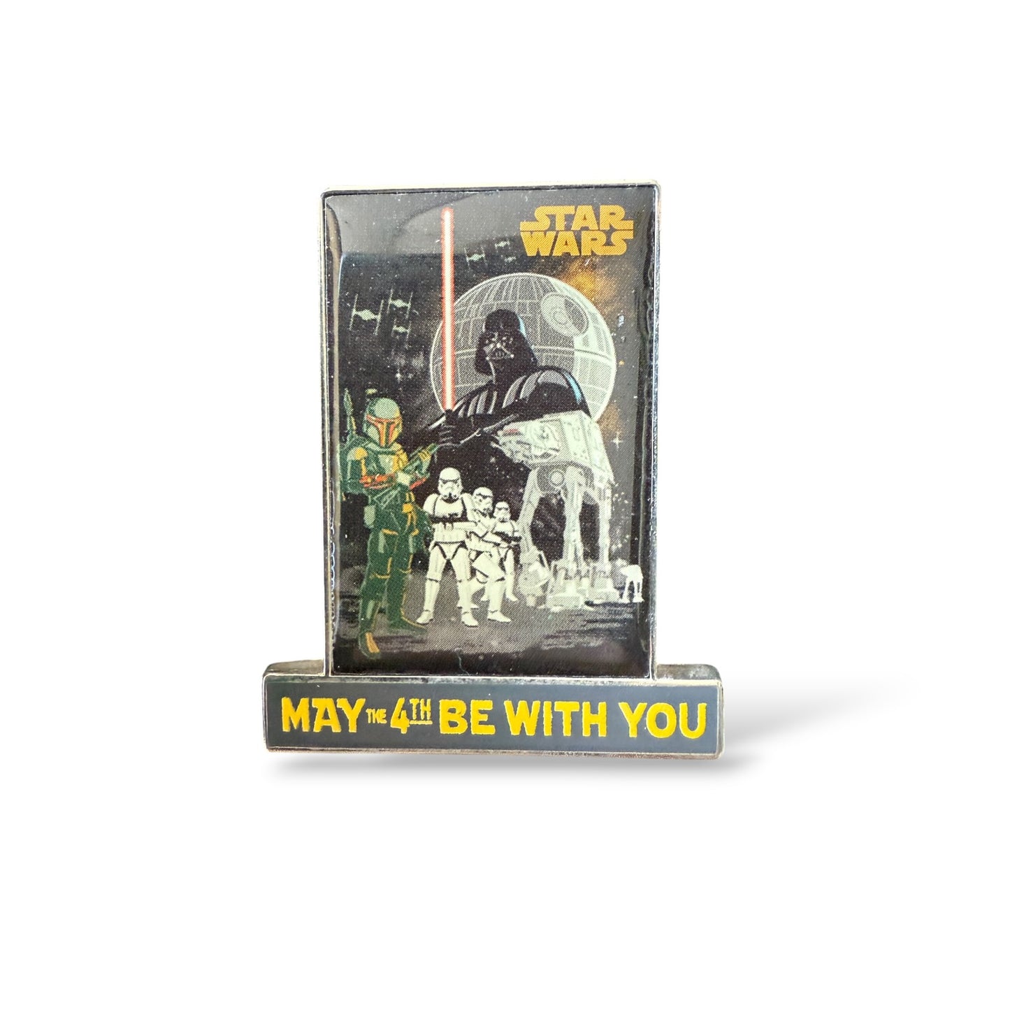 Disney Store Star Wars Day 2015 May The 4th Be With You Pin