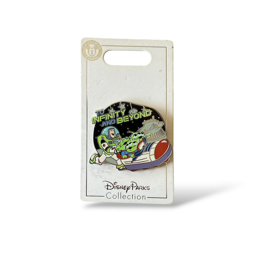 WDW Space Mountain Buzz Lightyear Pin