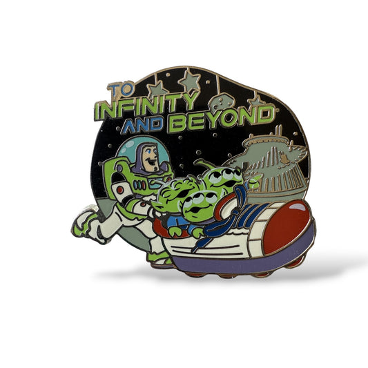 WDW Space Mountain Buzz Lightyear Pin