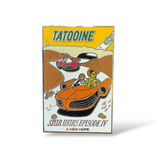 Disney Parks Star Wars: A New Hope Tatooine Poster Pin