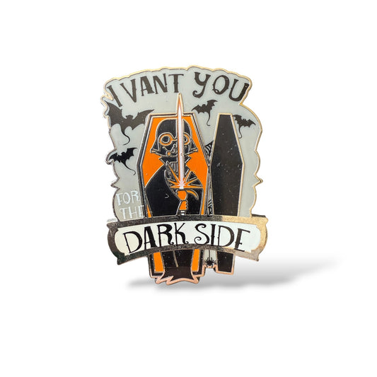 Disney Store Star Wars Darth Vader Vampire I Vant You Pin