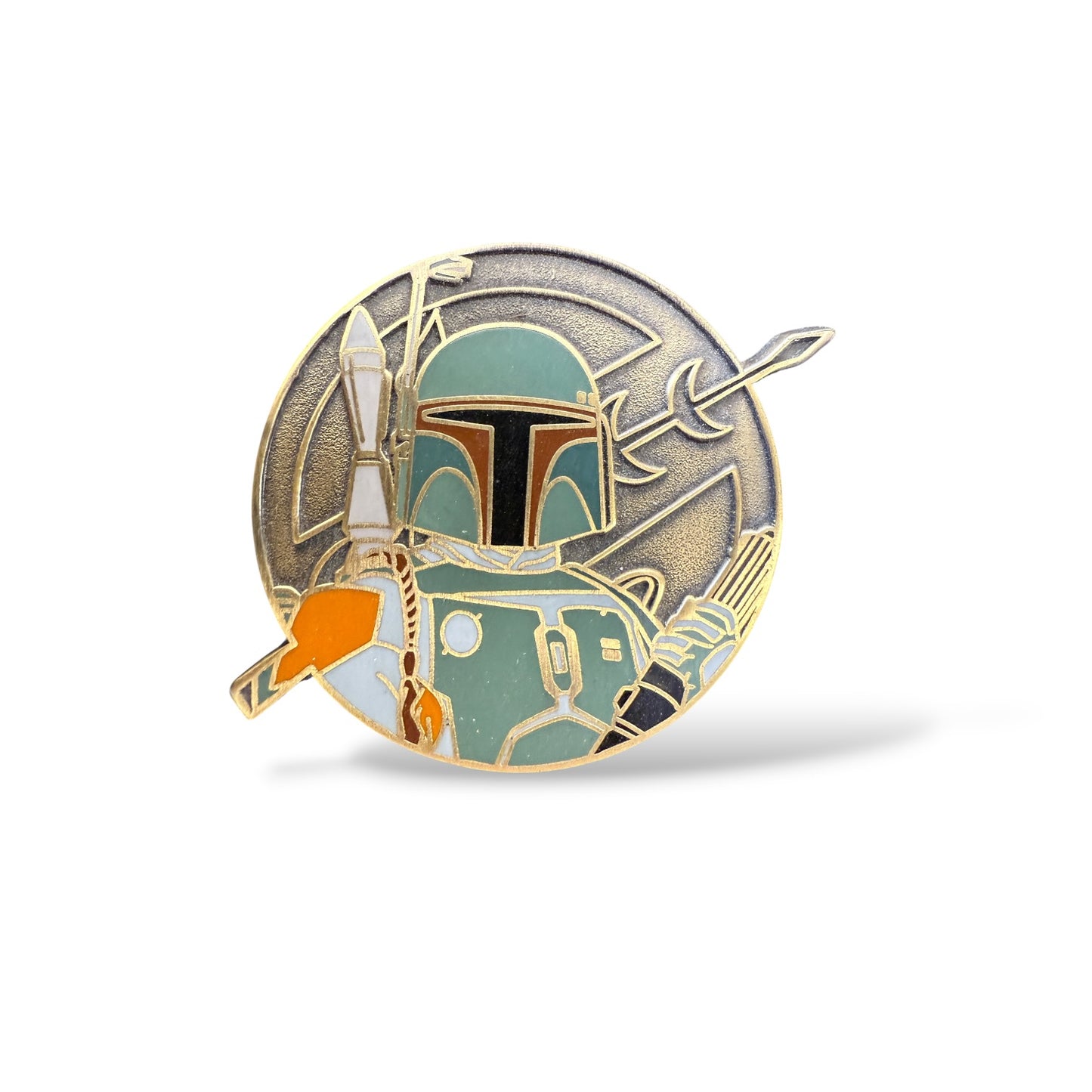 Disney Parks Star Wars Starter Boba Fett Pin