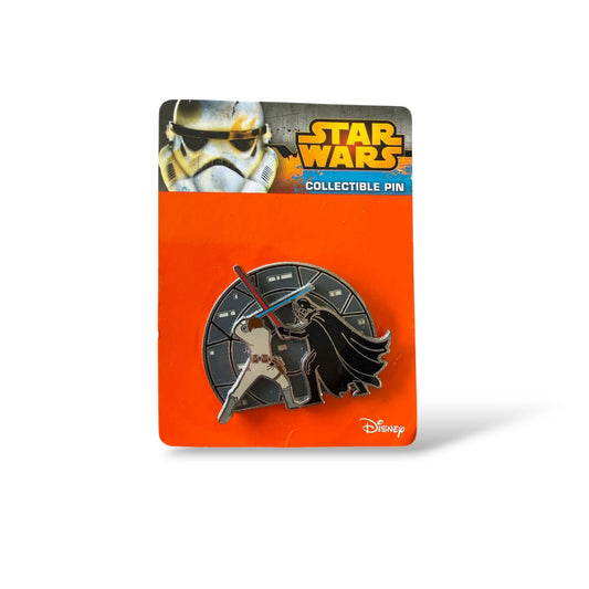 Disney Parks ThinkGeek Luke Skywalker and Darth Vader Lightsaber Duel Pin