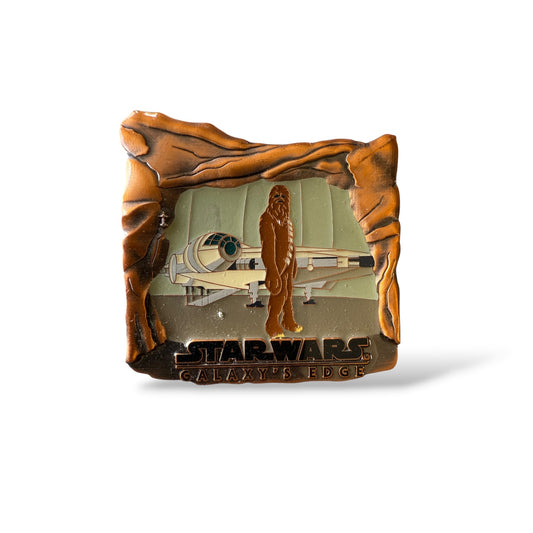 DLR Star Wars Galaxy's Edge Countdown Chewbacca Pin