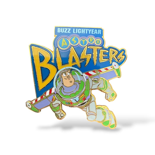 DLR Buzz Lightyear Astro Blaster Logo Pin