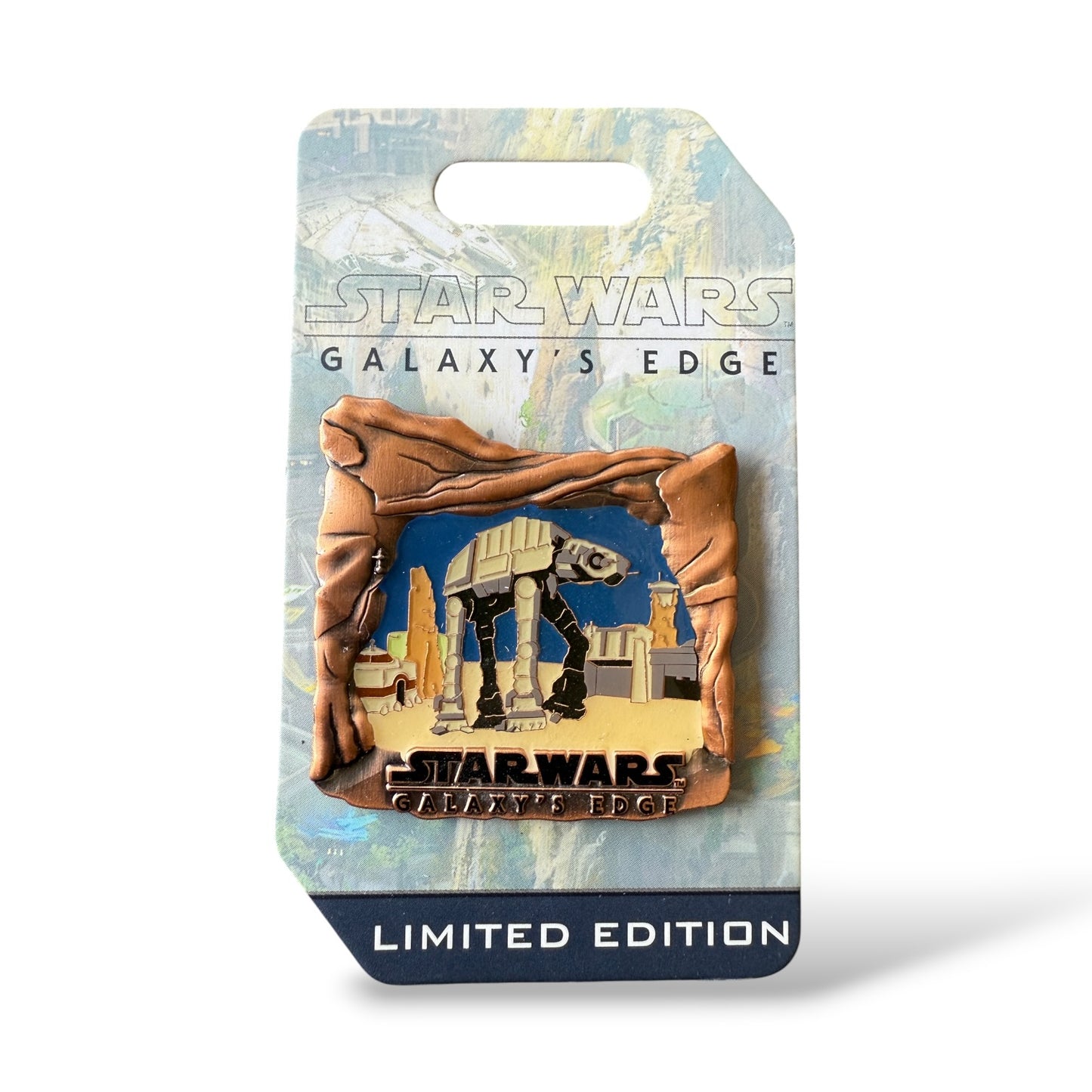 DLR Star Wars Galaxy's Edge Countdown AT-AT Walker Pin