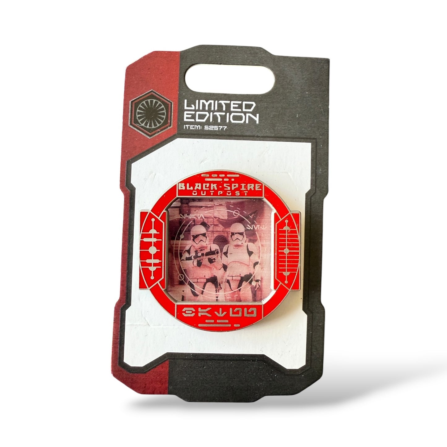 Disney Parks Star Wars Galaxy's Edge First Order Scouting Black Spire Outpost Stormtroopers Pin