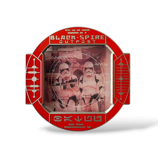 Disney Parks Star Wars Galaxy's Edge First Order Scouting Black Spire Outpost Stormtroopers Pin