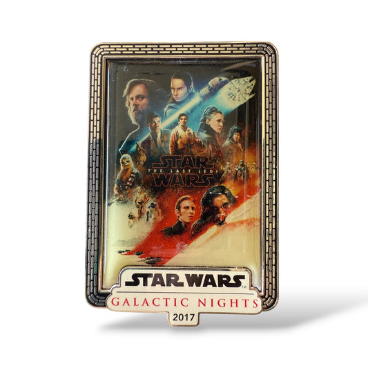 WDW Galactic Nights 2017 Star Wars: The Last Jedi Pin