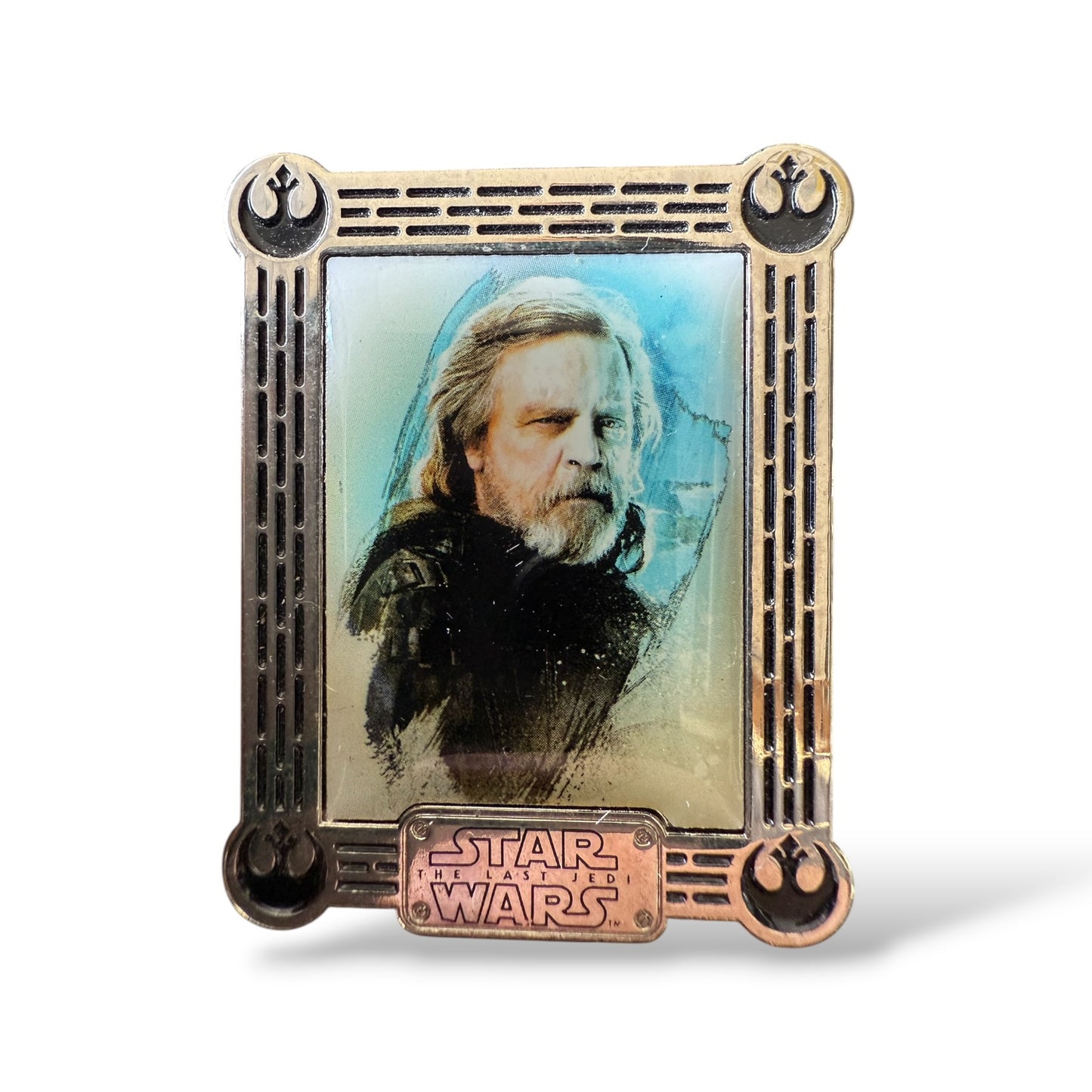 Disney Parks Star Wars: The Last Jedi Resistance Mystery Luke Skywalker Pin