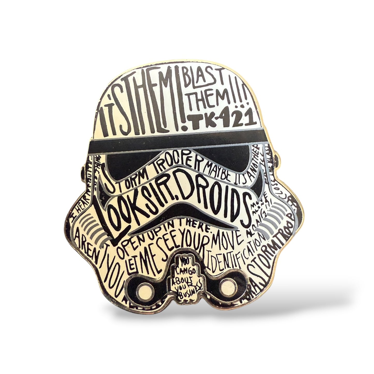 Disney Parks Star Wars Stormtrooper Helmets Mystery Graffiti Pin