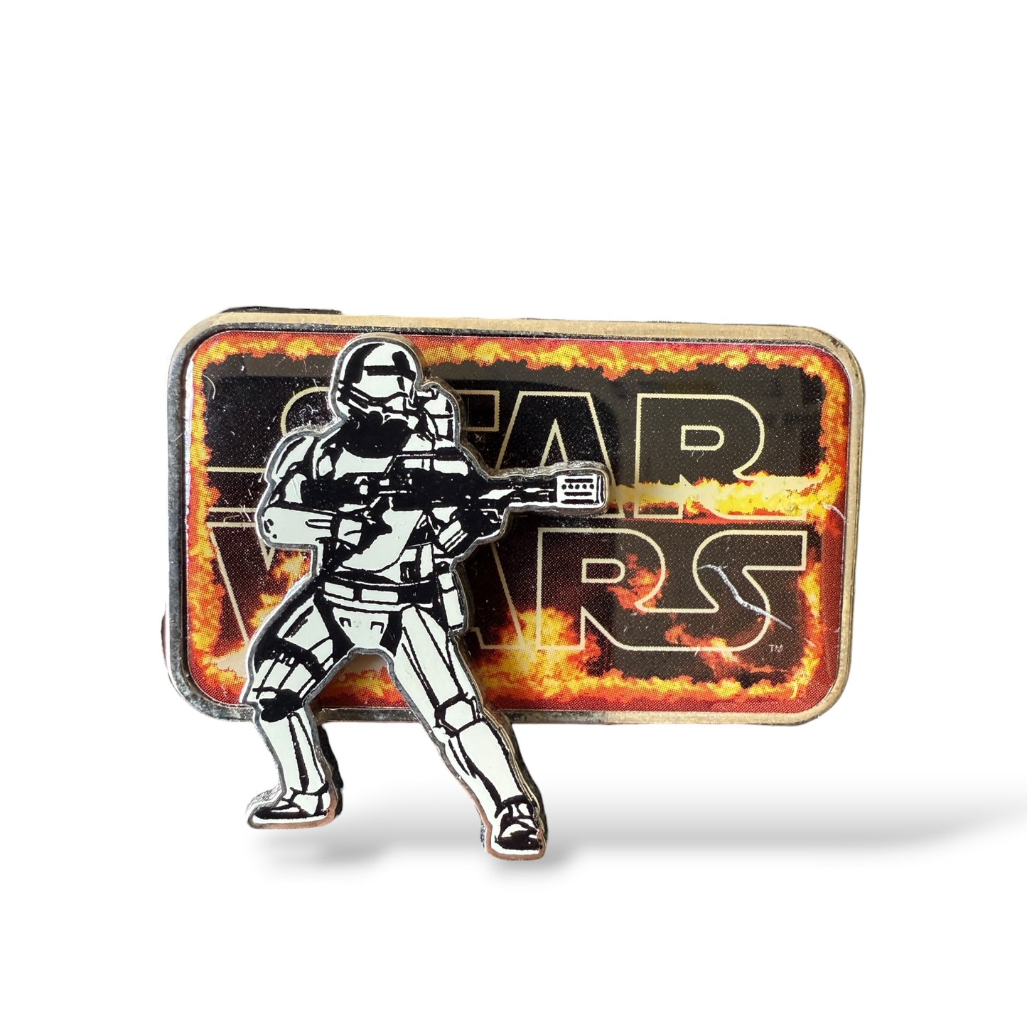 Disney Parks Star Wars: The Force Awakens Countdown Flame Trooper Pin