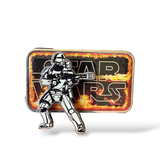 Disney Parks Star Wars: The Force Awakens Countdown Flame Trooper Pin