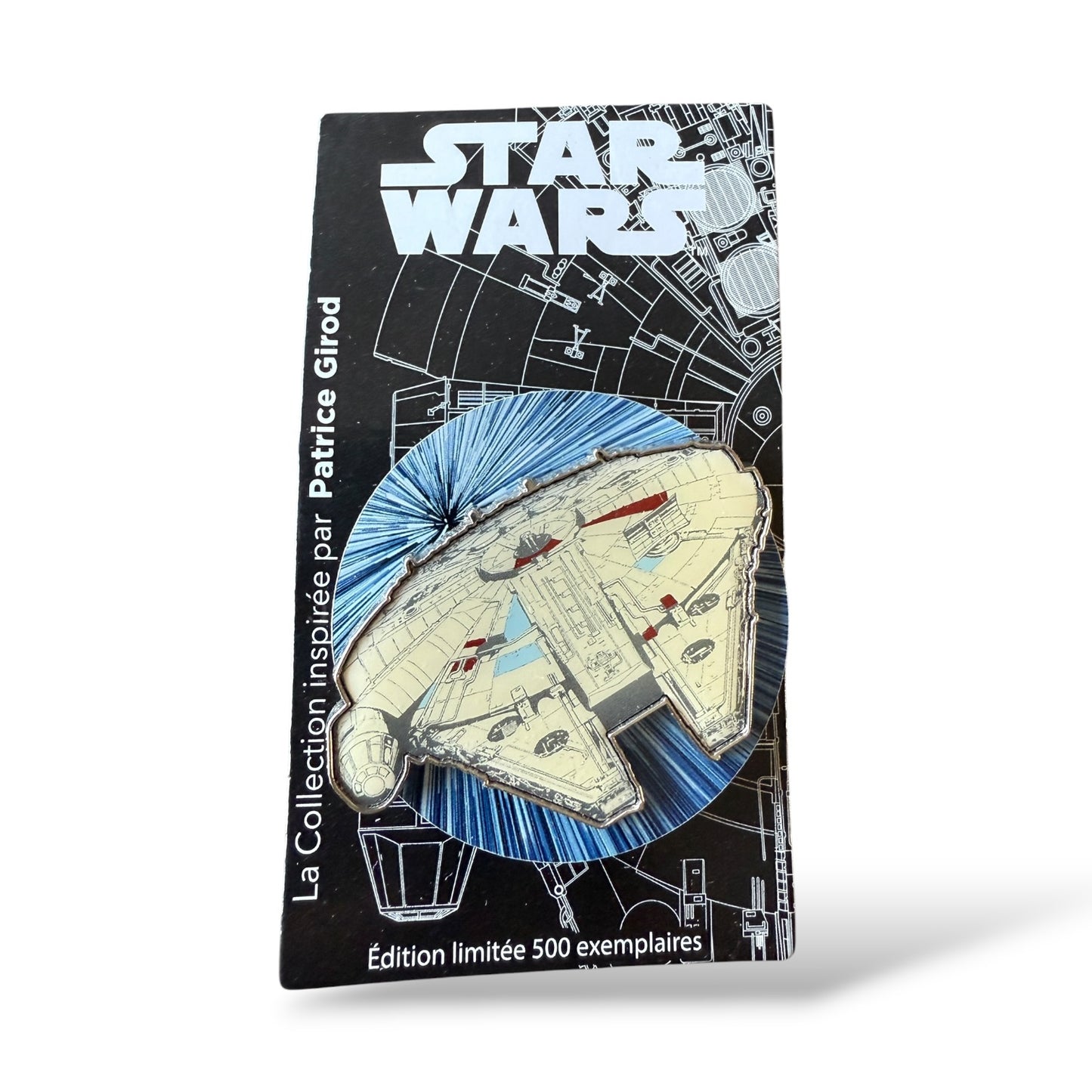 DLRP Star Wars Millennium Falcon in Lightspeed Pin