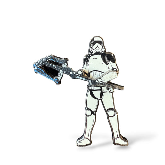 Disney Parks Star Wars: The Last Jedi Judicial Stormtrooper Standing Pin